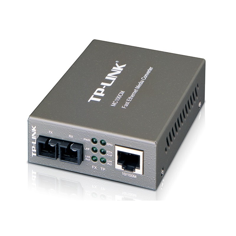 Convertisseur RJ45 10 100M Fibre Multimode