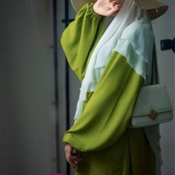 Jilbab femme une pièce « kamar » longue femme robe hijab moderne