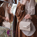 Jilbab femme une pièce « Soltana » Marron longue femme robe hijab moderne