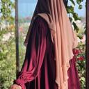 Jilbab femme une pièce « Chams » bordeaux foncé longue femme robe hijab moderne