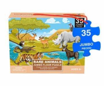 Puzzle Jumbo Animaux de la jungle 60×44