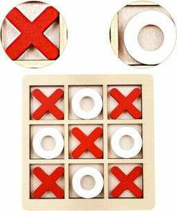 Jeu XO en bois Morpion enfant