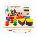 magnétique Jeu en bois Montessori Tri des formes couleurs