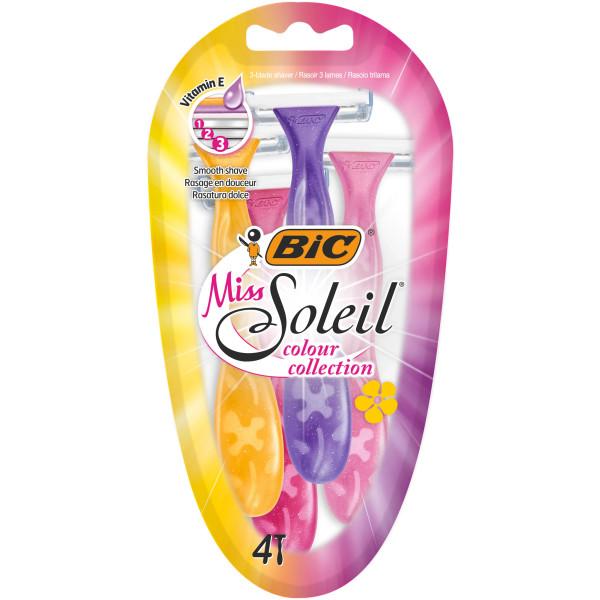 BIC Miss Soleil Rasoirs pour Femme Blister de 4