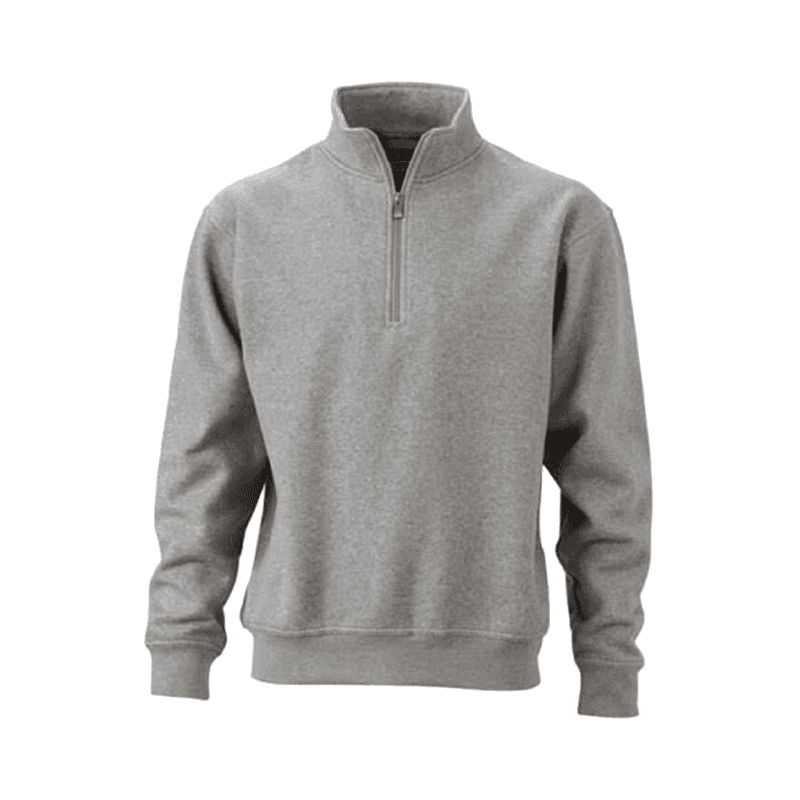 Sweatshirt col montant