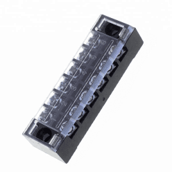 Domino TB-2506 cuivre M4 Screw 600V 25A 6-Pin Connector Terminal Block