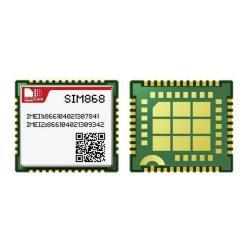 GSM/GPRS SIM868E + GNSS 2G 1800 MHz 900 MHz 85,6 kbps SMD SIMCOM
