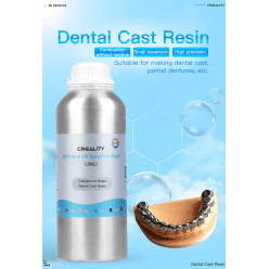 RESINE UV CASTABLE DENTAIRE CREALITY 1KG