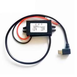 Convertisseur abaisseur de puissance DC-DC 7-22V à 5V 3A 15W USB type C