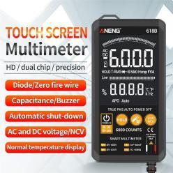 Multimètre numérique tactile AC DC True RMS 618B