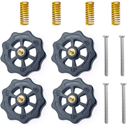 Roues pour réglage du plateau chauffant pour les imprimantes 3D