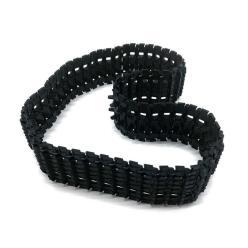 Chenille Chaine de convoyeur en caoutchouc fermée 20mm 180mm