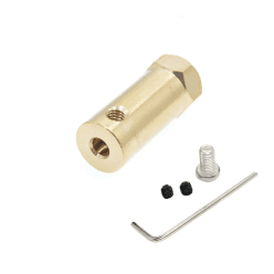 Accouplement Hexagonale 5mm L:30MM