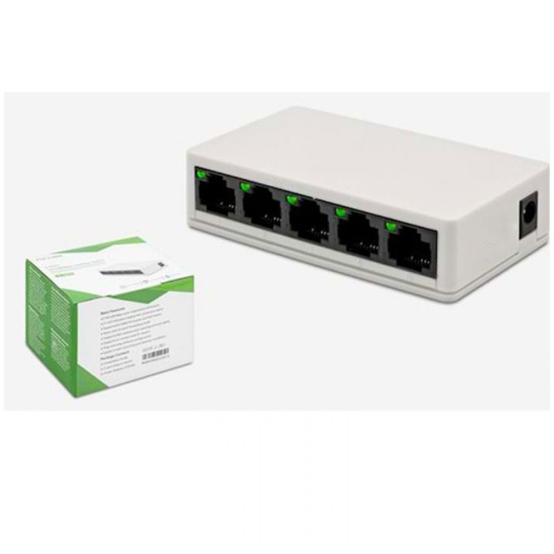 Switch Ethernet 5 Ports Mbps PIX-LINK LV-SW05