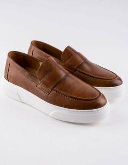 Slip-on en cuir Luigi LF01 Camel