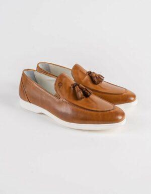 Mocassins en cuir Emiliano TE03 Cuir Camel