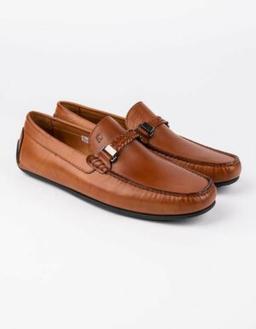 Mocassins en cuir Tino TD101 Marron 272