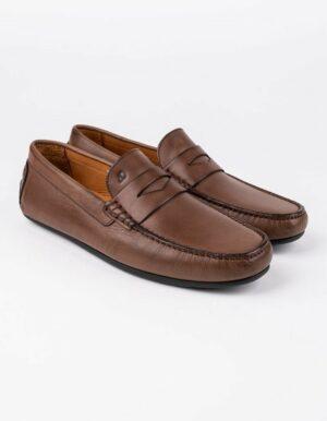 Mocassins en cuir Tino TD100 Marron 290