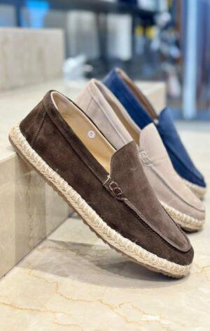 MOCASSIN HOMME HALFA -HLH DAIM MARRON