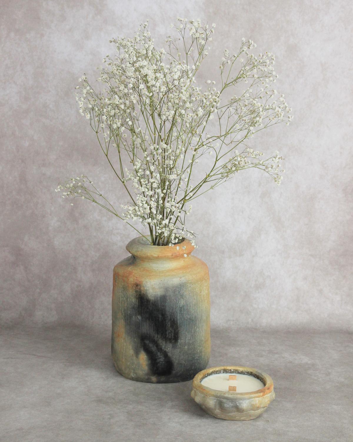 Anaspika Grand vase artisanal céramique ZENA Poterie de Sejnane