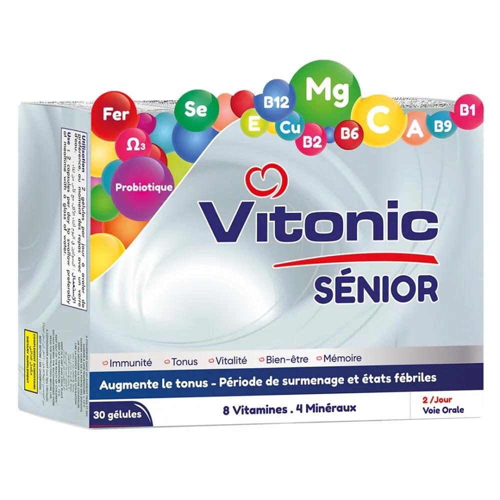 VITAL LABORATOIRES LABORATOIRES VITONIC SENIOR 30 GELULES