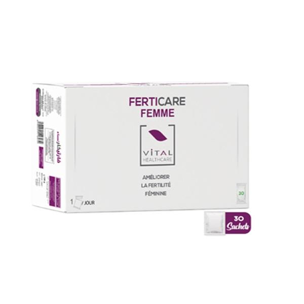 VITAL LABORATOIRES LABORATOIRES FERTICARE FEMME 30 SACHETS