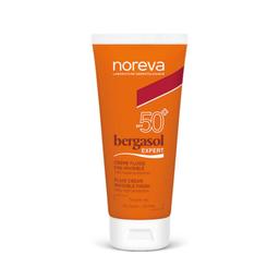 noreva BERGASOL CREME FLUIDE INVISIBLE SPF50+