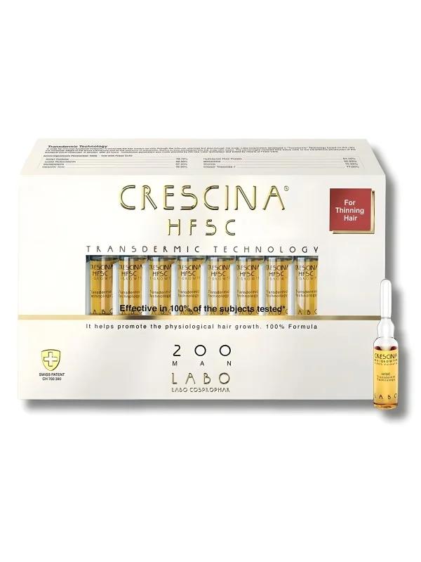 swiss patent patent CRESCINA HFSC 200 HOMME 20 AMPOULES