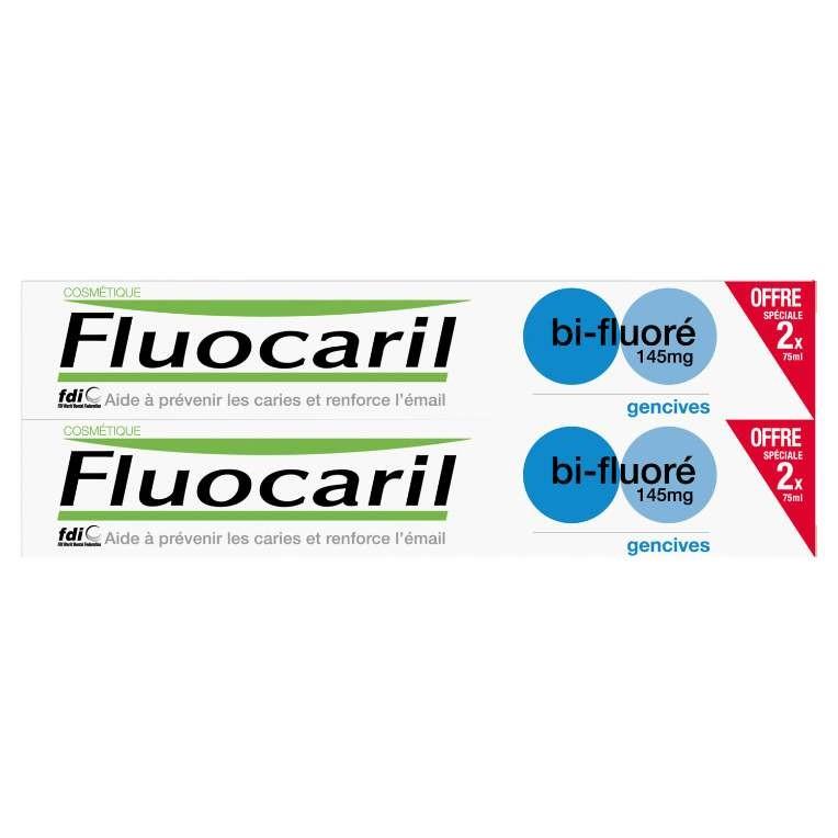 fluocaril DENTIFRICE BI-FLUORE GENCIVES 145MG 2*