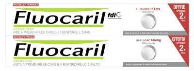 fluocaril DENTIFRICE BI-FLUORE BLANCHEUR LOT DE 2 X