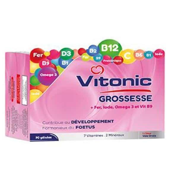 VITAL LABORATOIRES LABORATOIRES VITONIC GROSSESSE B 90
