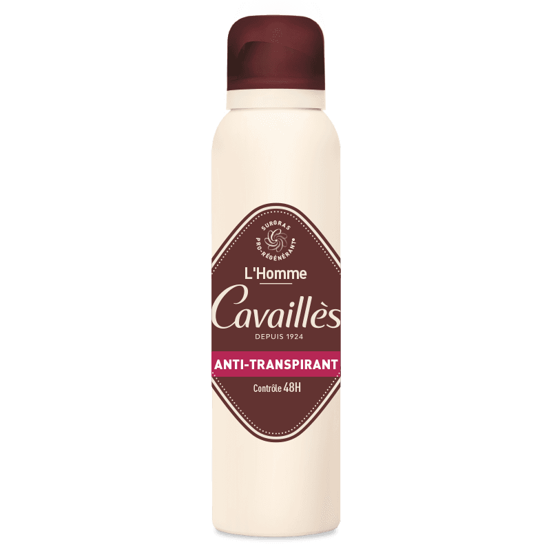 Cavailles ROGE CAVAILLES DEODORANT HOMME SPRAY ANTI TRANSPIRANT CONTROLE 48H