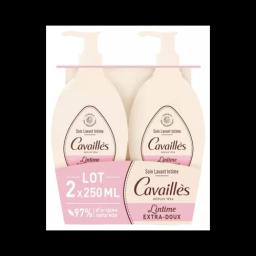 Cavailles ROGE CAVAILLES Soin Lavant Intime Extra-Doux Lot de 2 x