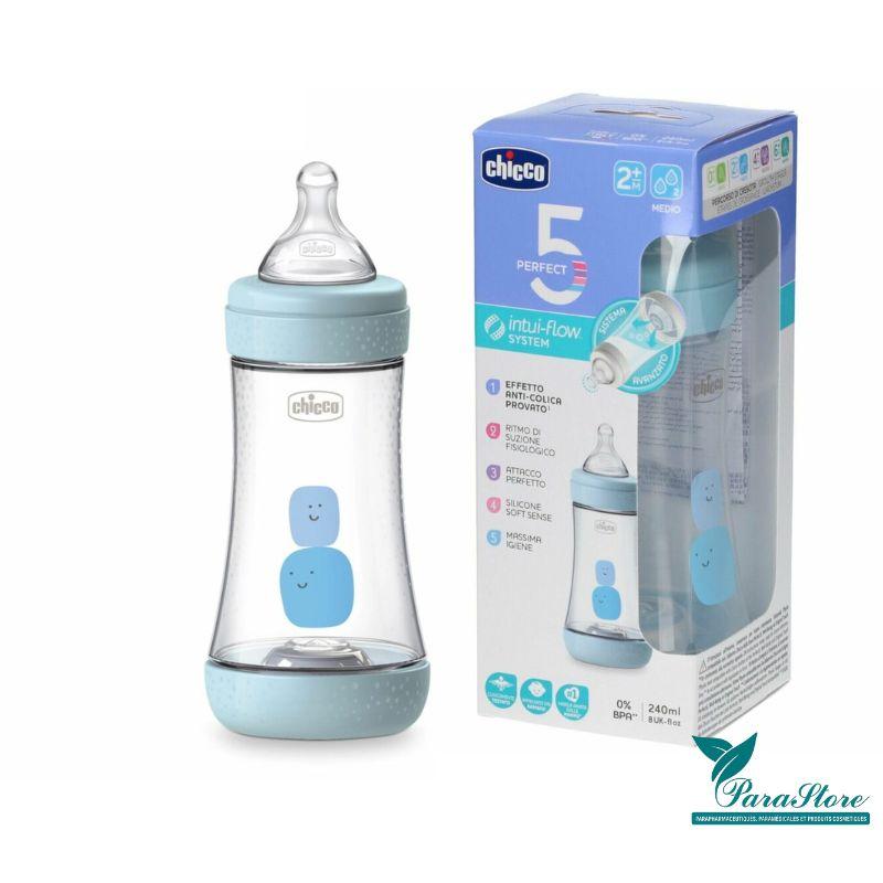 chicco BIBERON PERFECT 5 2M+ BLEU