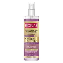 BIOBLAS APRES SHAMPOING LIQUIDE AU COLLAGENE A LA KERATINE