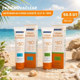 NOVACLEAR PACK 2 UN ÉCRAN AU CHOIX ACHETÉ LE 2ᵉ À -50 %