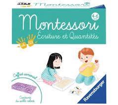 MONTESSORI ECRITURE QUANTITES 20806