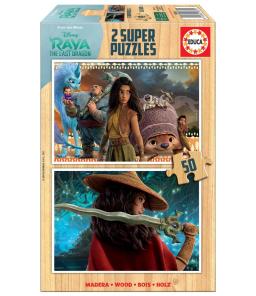 PUZZLE EN BOIS 2*50 RAYA 18879