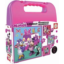 PUZZLE PROG VALISE MINNIE 17638