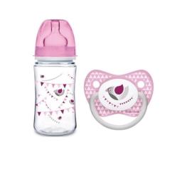 canpol babies babies BIB+SUCETTE 3M+ 0164 PIN ROS