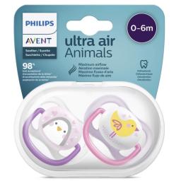 AVENT AVENT SUCETTE 0-6M OISEAU GIRL