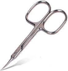 POPLINE CISEAUX NICKEL CUTICULE 613