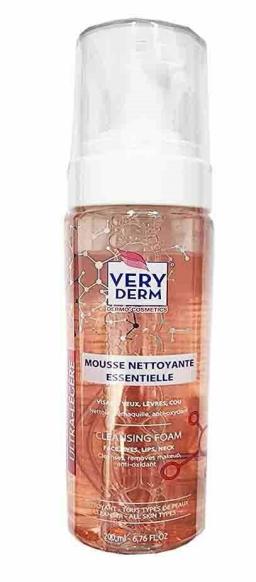 very derm derm VERYDERM MOUSSE PEAUX SENSIBLE 200M