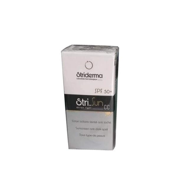 STRIDERMA STRI SUN CC Écran solaire Teinte SPF 50+ Anti tâche