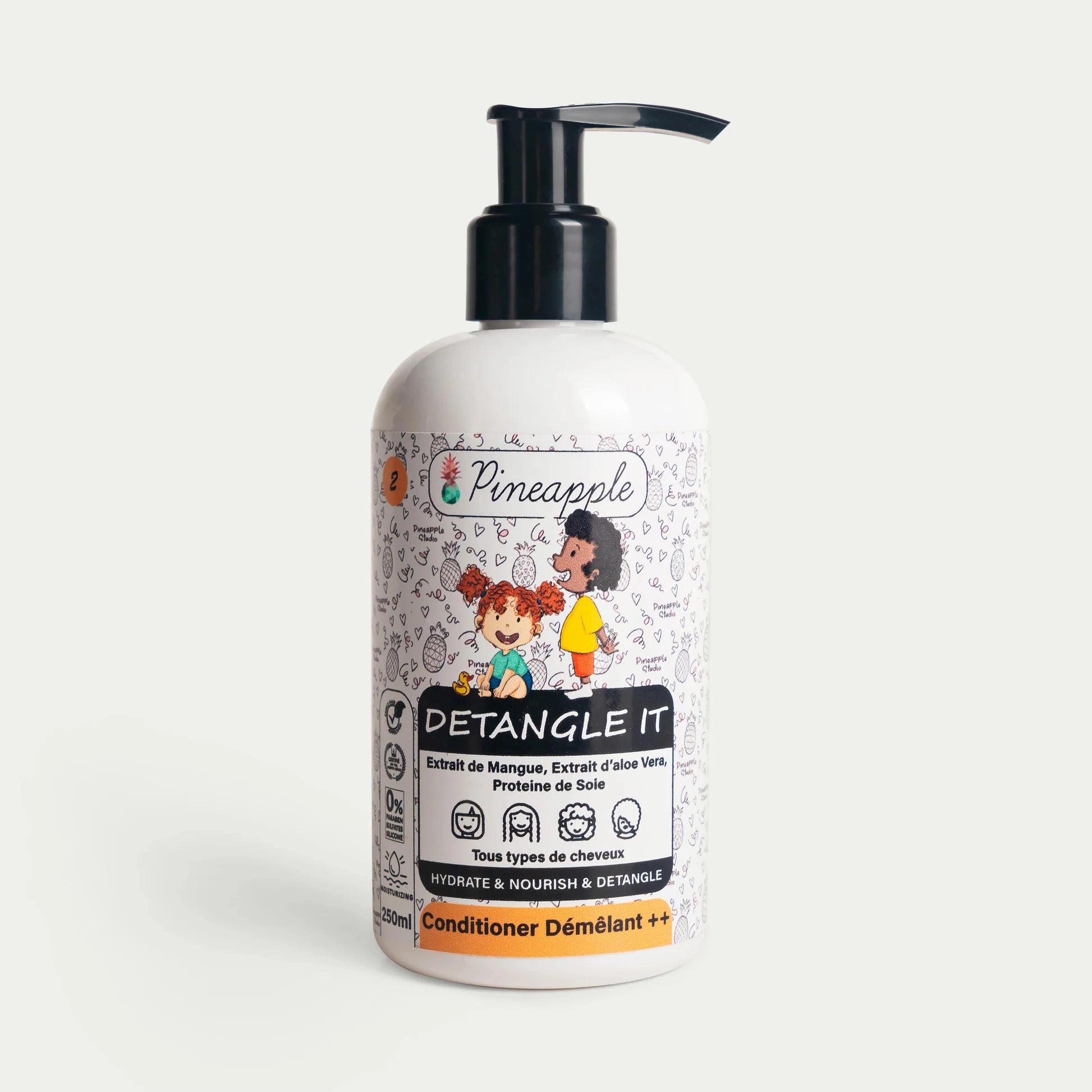 PINEAPPLE CONDITIONER DÉMÊLANT KIDS DETANGLE IT