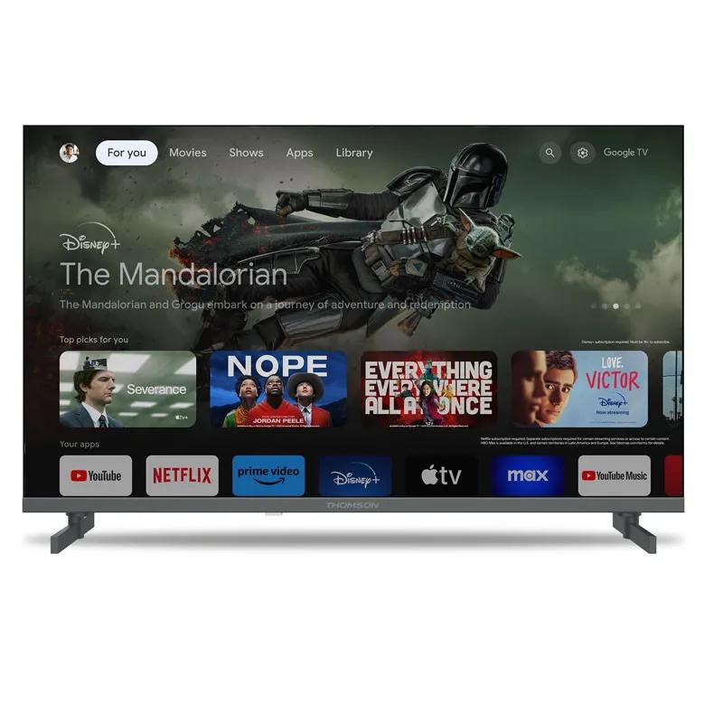 THOMSON Téléviseur 50QG4S14 QLED Side Feet Google TV