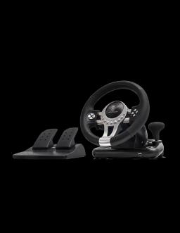 Spirit of Gamer Volant + Pédalier + Levier de vitesse Race Wheel Pro 2 SOG-RWP2