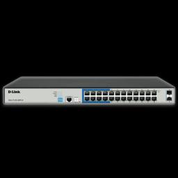 D-Link Switch 24-port Gigabit Long Range Managed Poe+ DGS-F1210-26PS
