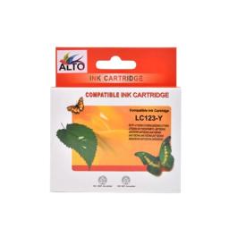 Brother Cartouche Jet d'Encre Adaptable Alto LC123Y