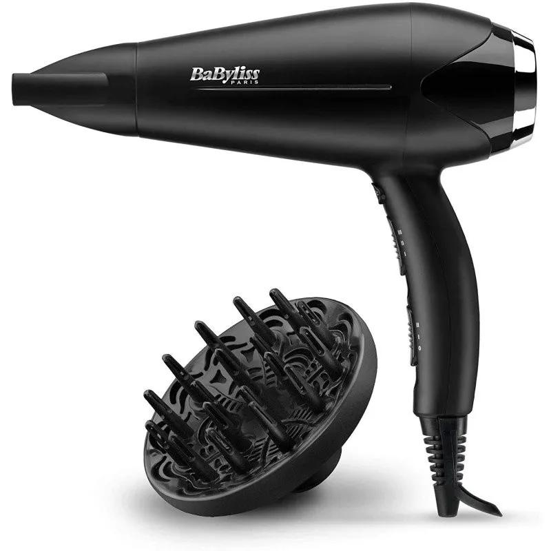 BaByliss Sèche Cheveux Turbo Smooth D572DE Argent